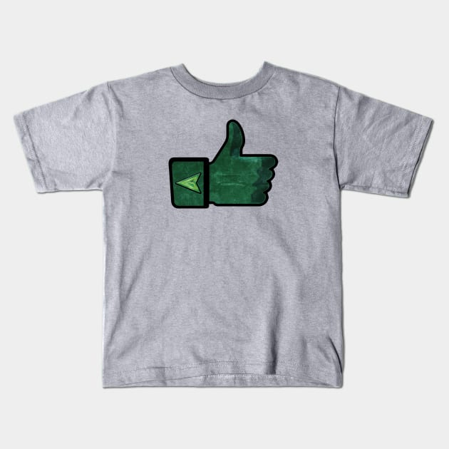 Green Arrow! Kids T-Shirt by AquaDuelist